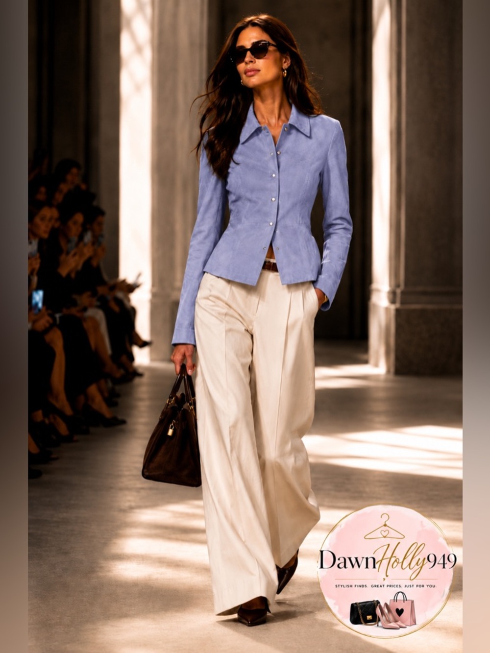 Jones New York Dusty Lavender Suede Snap-Front Jacket